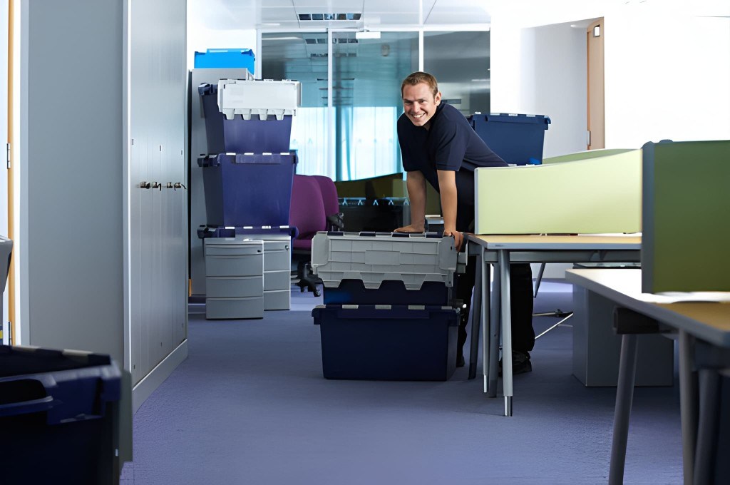 Office desk and IT relocation